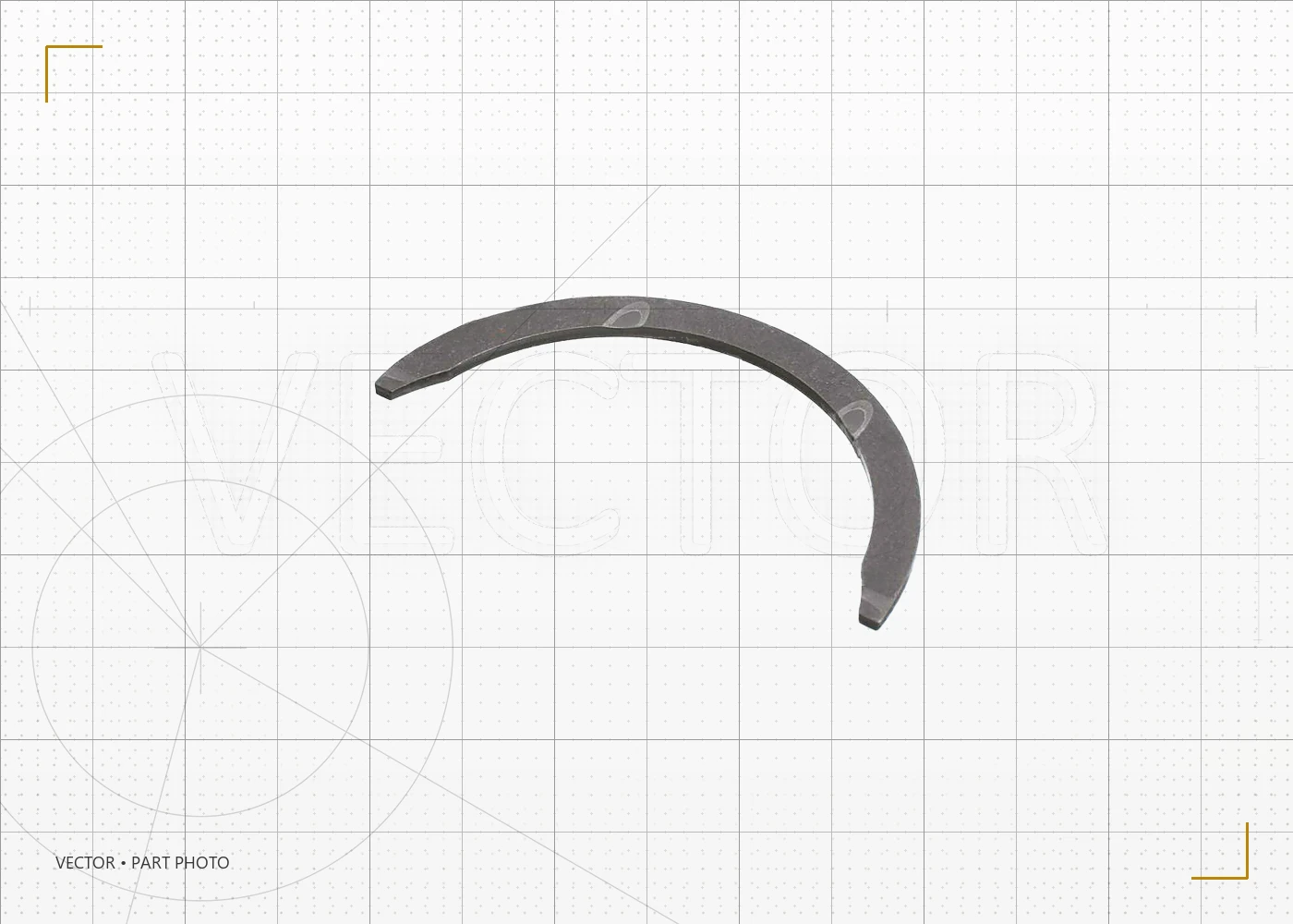 Упорный вкладыш ISUZU 8973837400 — Автозапчасти для спец техники Веткор