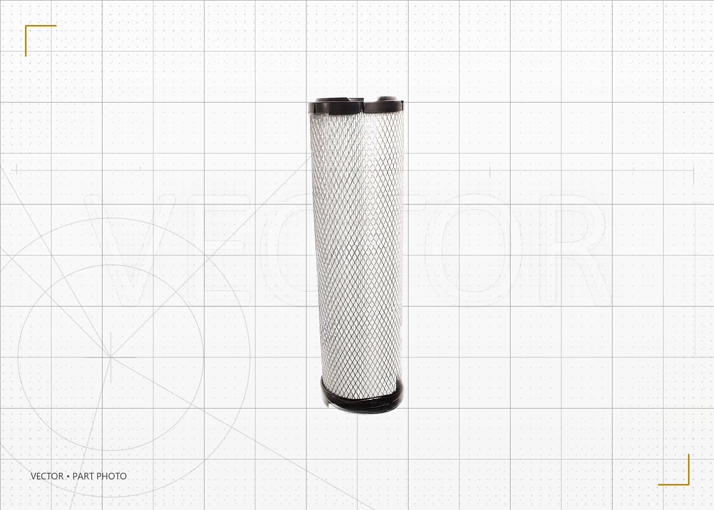 Фильтр воздушный (вставка) HITACHI 4459548 — Автозапчасти для спец техники Веткор