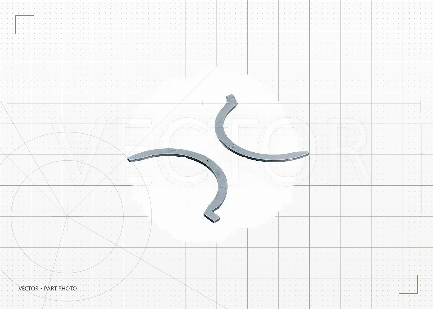 Полукольцо JCB 333/H7172 — Автозапчасти для спец техники Веткор