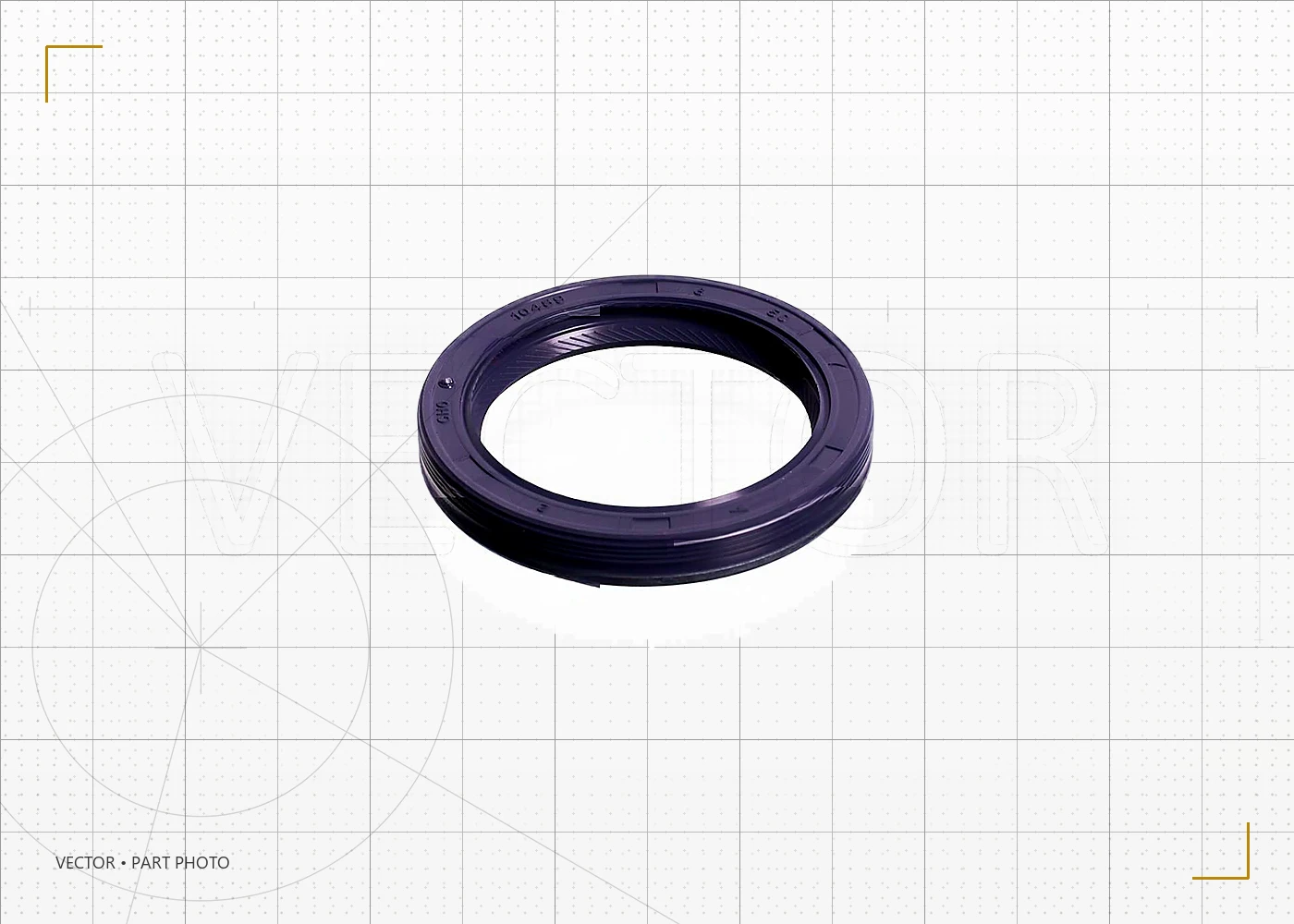 Сальник коленвала (перед) JCB 333/H5198 — Автозапчасти для спец техники Веткор