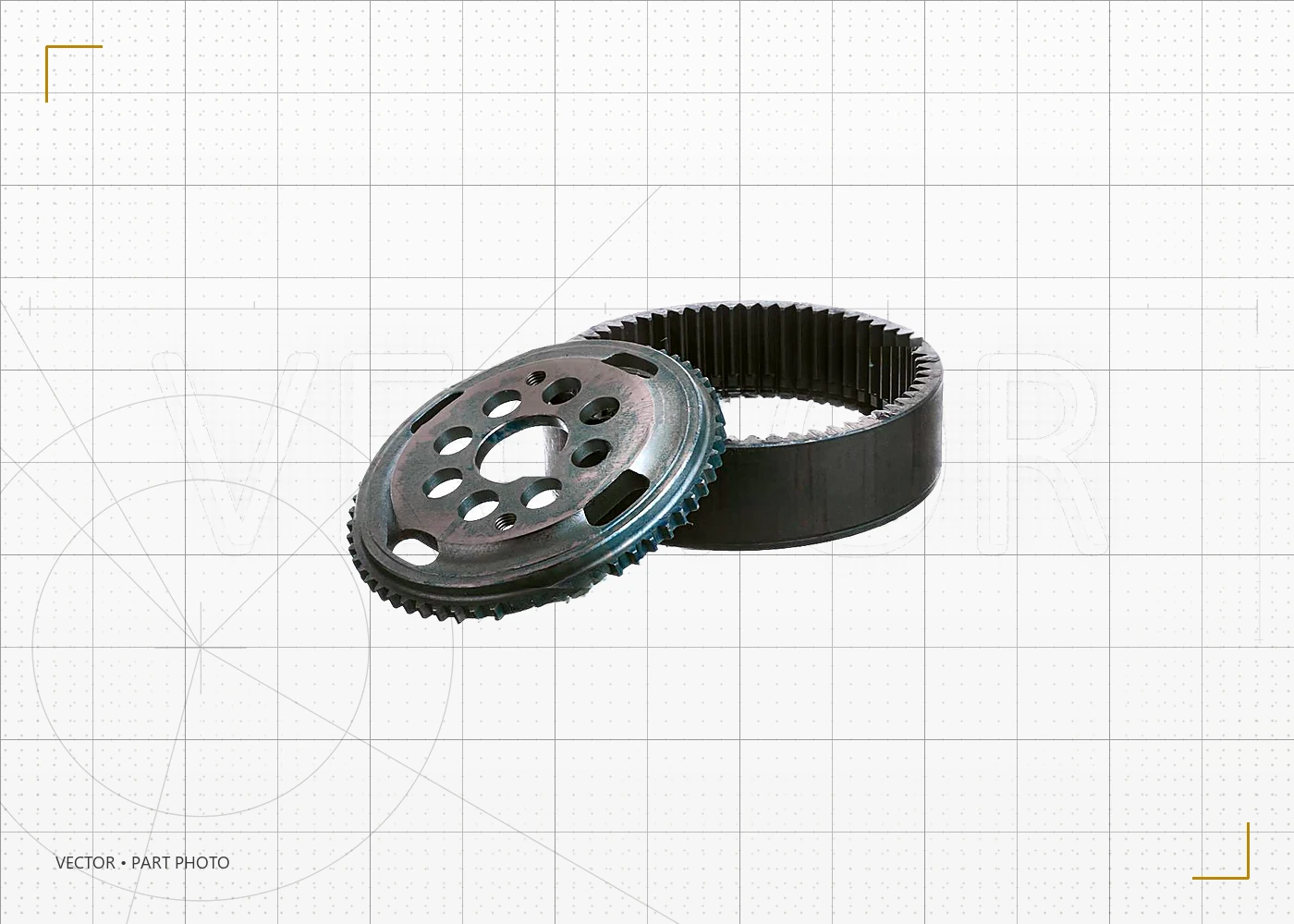 Комплект шестерней (125452 + 134298) CARRARO 63190 — Автозапчасти для спец техники Веткор