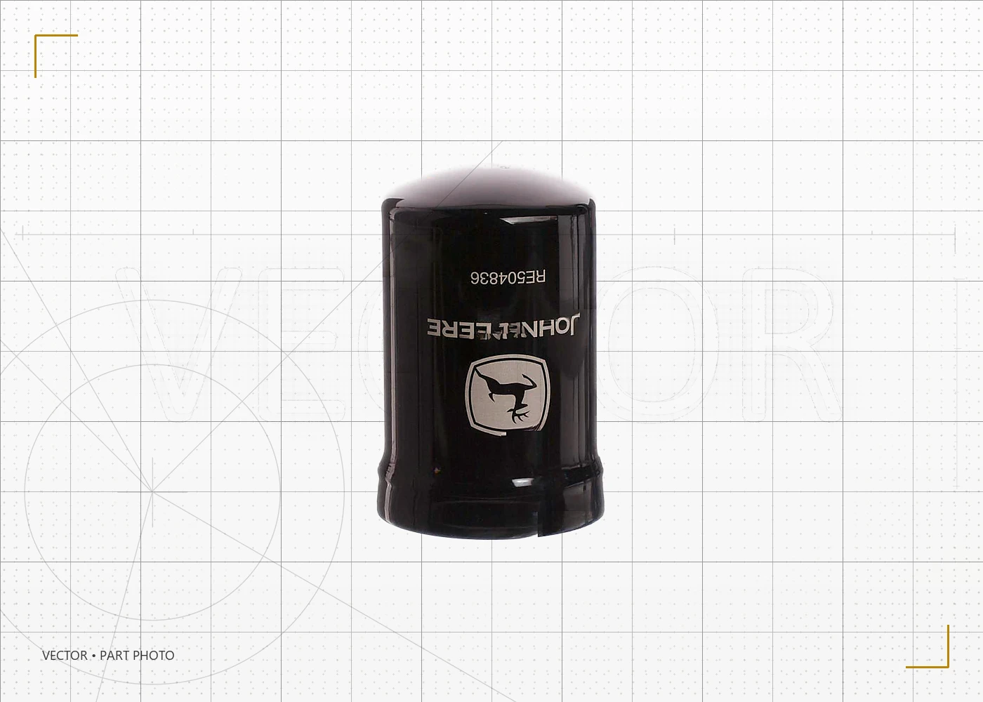 Фильтр масляный JOHN DEERE RE504836 — Автозапчасти для спец техники Веткор