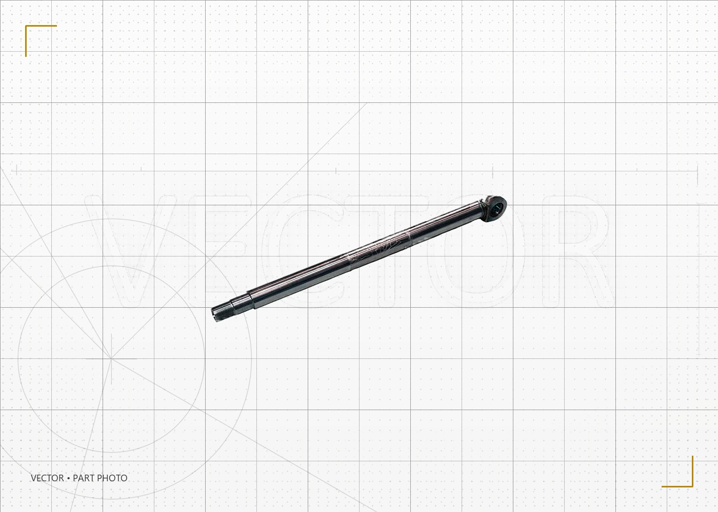 Шток гидроцилиндра рукояти JCB 590/40980 — Автозапчасти для спец техники Веткор