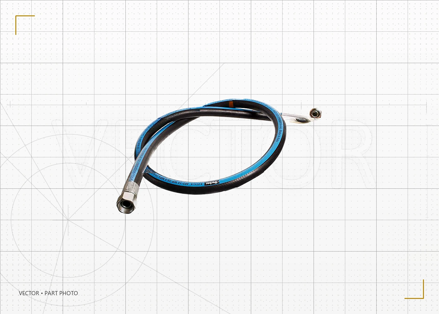 Шланг JCB 400/G0750 — Автозапчасти для спец техники Веткор