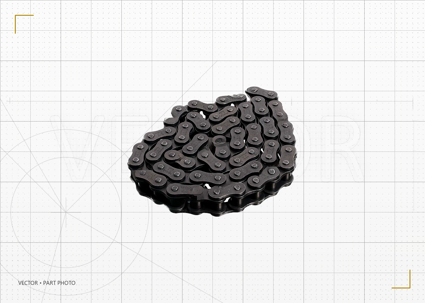 Цепь приводная JCB 334/S0300 — Автозапчасти для спец техники Веткор