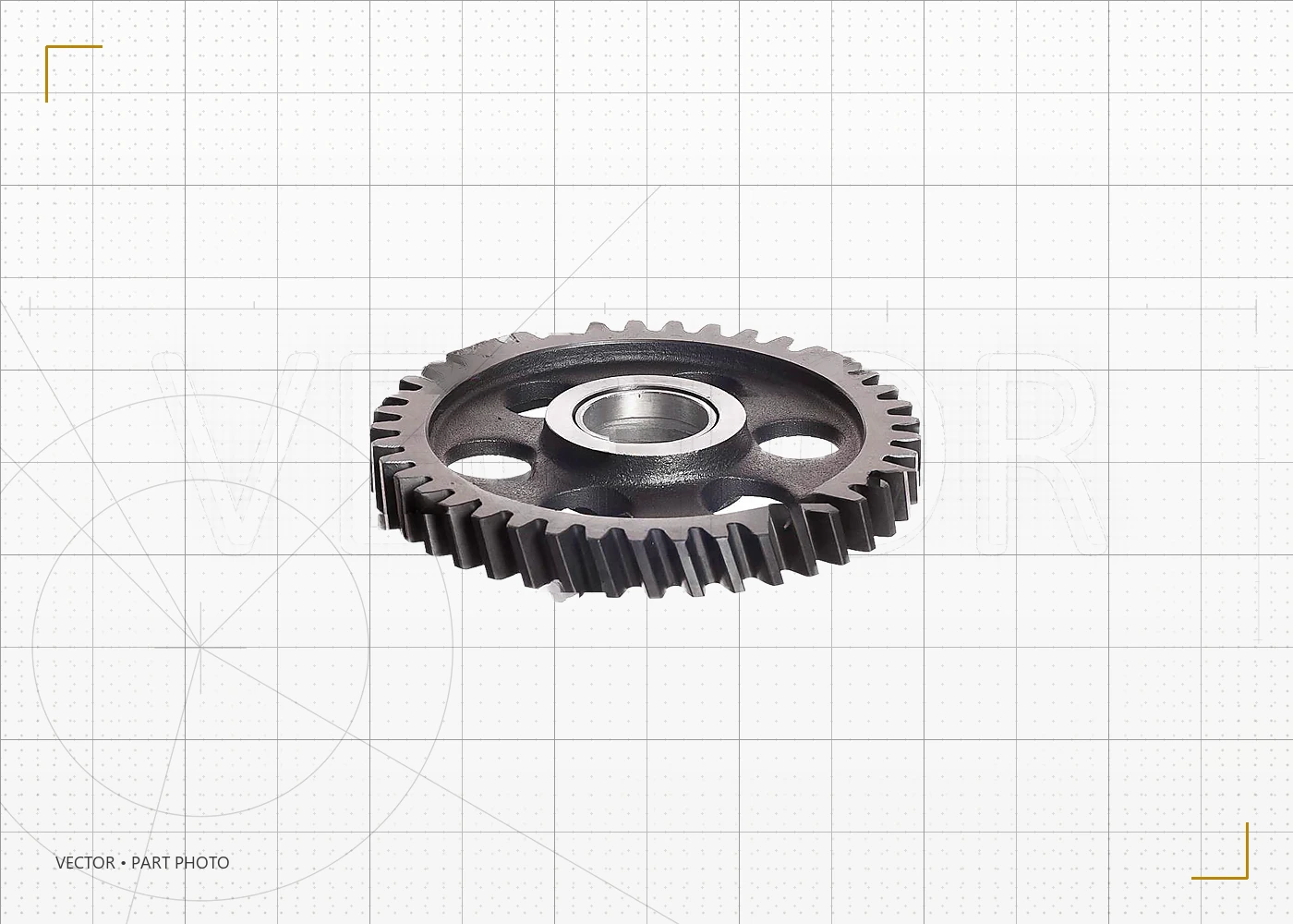 Шестерня в сборе с втулкой ISUZU 8973004480 — Автозапчасти для спец техники Веткор