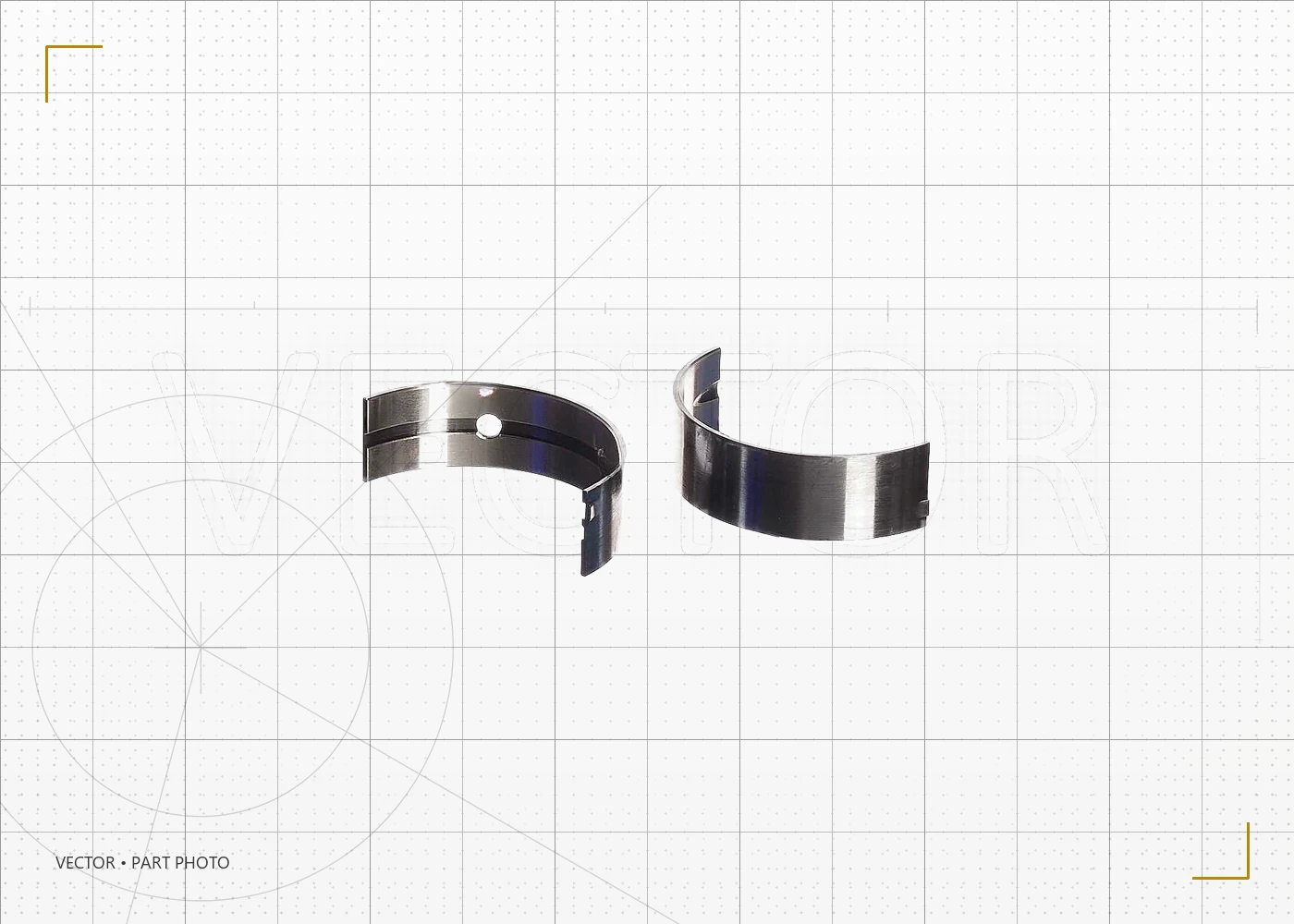 Вкладыши коренные ISUZU 8973879660 — Автозапчасти для спец техники Веткор